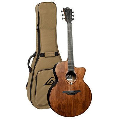 LAG GLA SAUVAGE-JCE Jumbo Elektro Akustik Gitar